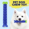 Pet Dog Chew Toys Aggressive Chewers Teeth Cleaning Oral Toothbrush Bone Brush