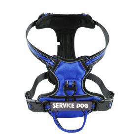 Oxford Cloth Strap Personalized Dog Back (Option: Blue-M)