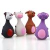 Latex Toys, Dog Toys, Latex Sound Big Tummy Elephant Cow Cartoon Pet Toys